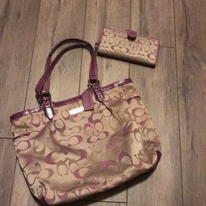 Coach Purse w/ wallet